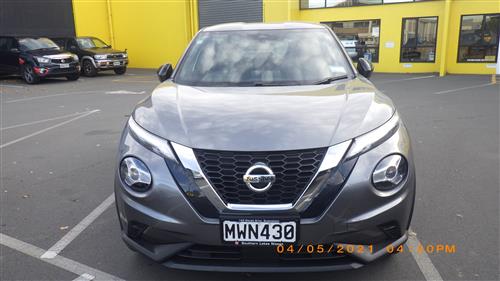 NISSAN JUKE STATIONWAGON 2019-CURRENT